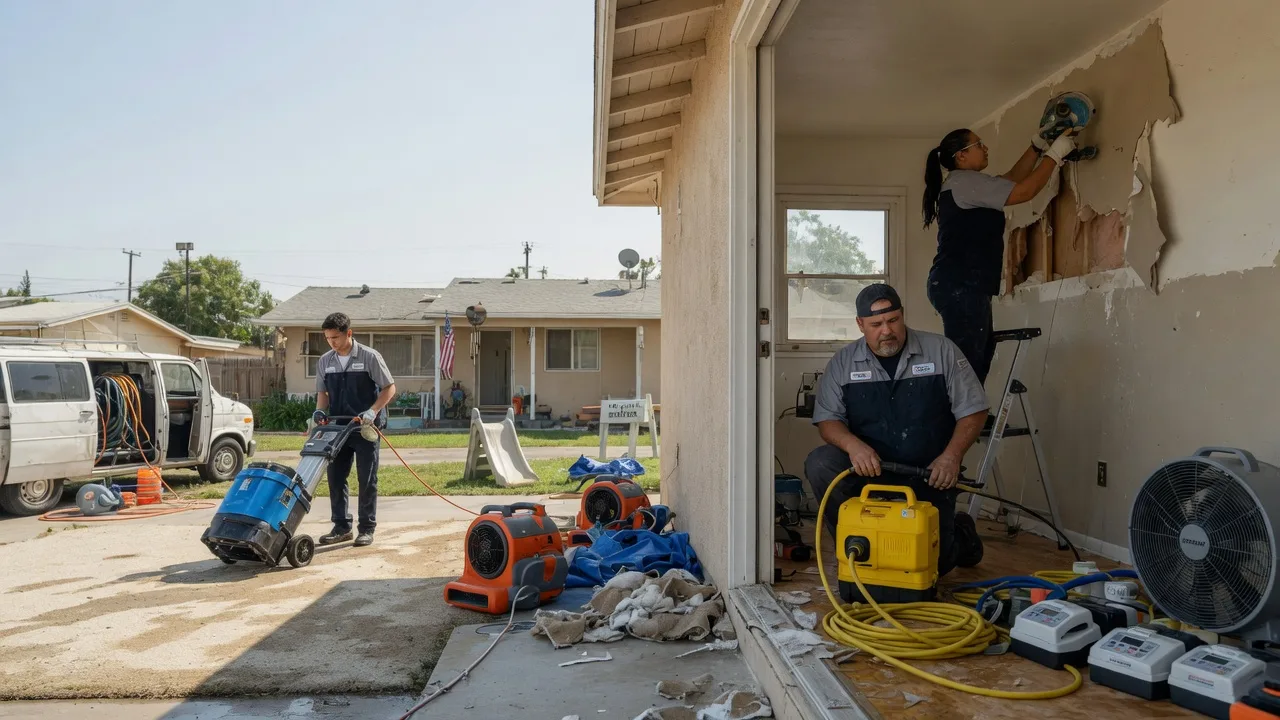 Water Damage Restoration in Raymond, CA near me
